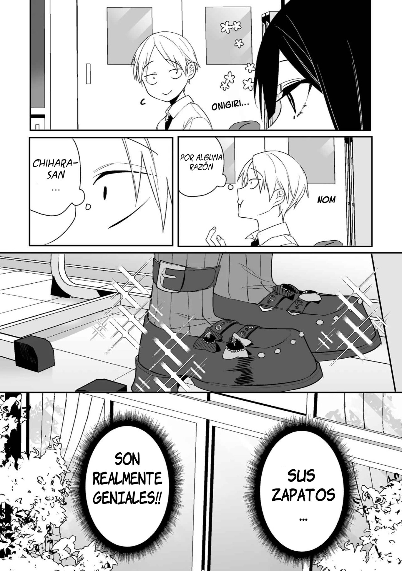 Esa chica es linda... ¿pero peligrosa? Capitulo 8: ¿Todo va sin contratiempos, Chihara-san? página 16