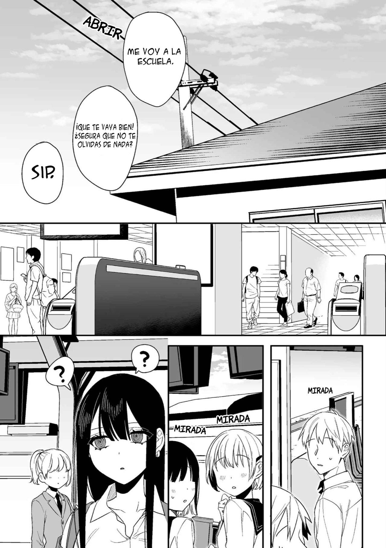 Esa chica es linda... ¿pero peligrosa? Capitulo 8: ¿Todo va sin contratiempos, Chihara-san? página 5