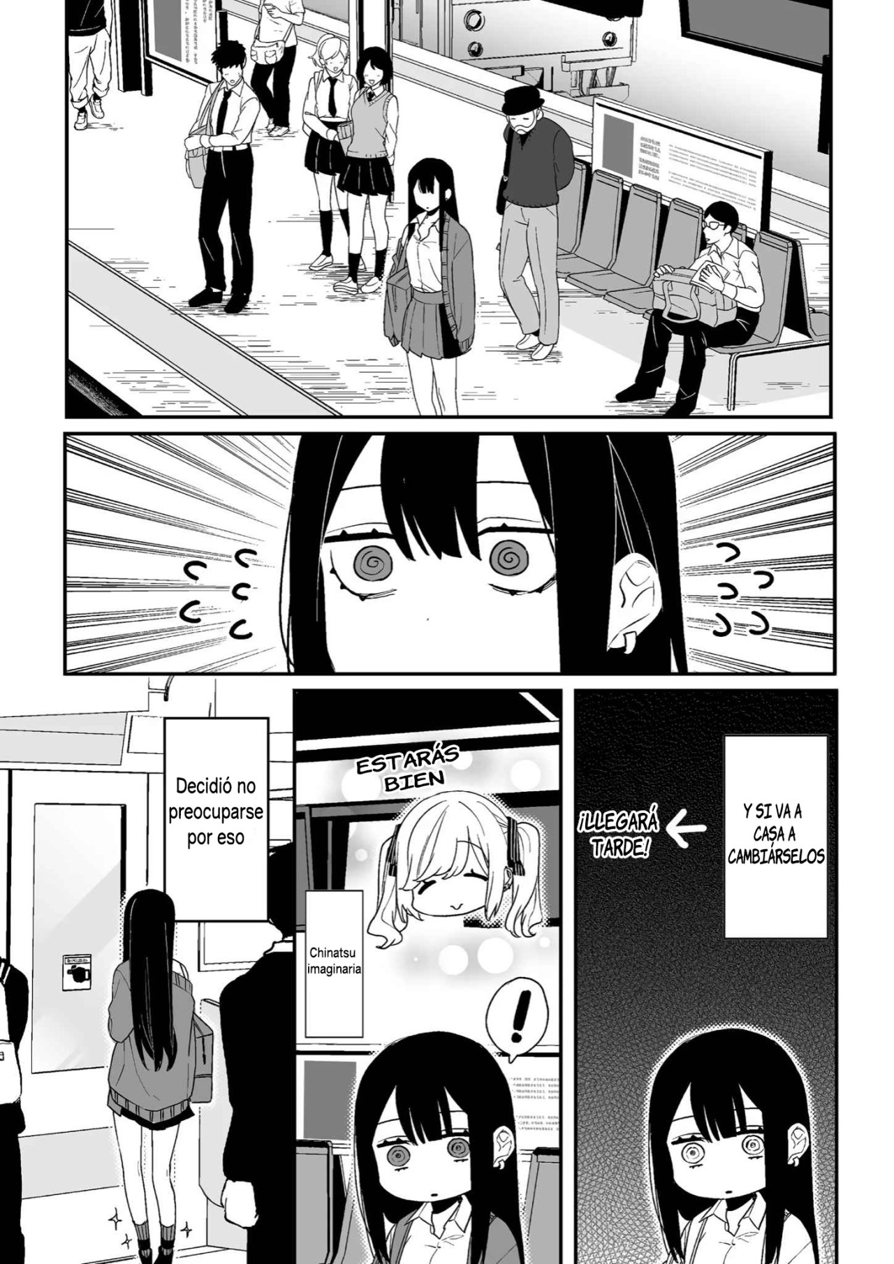 Esa chica es linda... ¿pero peligrosa? Capitulo 8: ¿Todo va sin contratiempos, Chihara-san? página 7