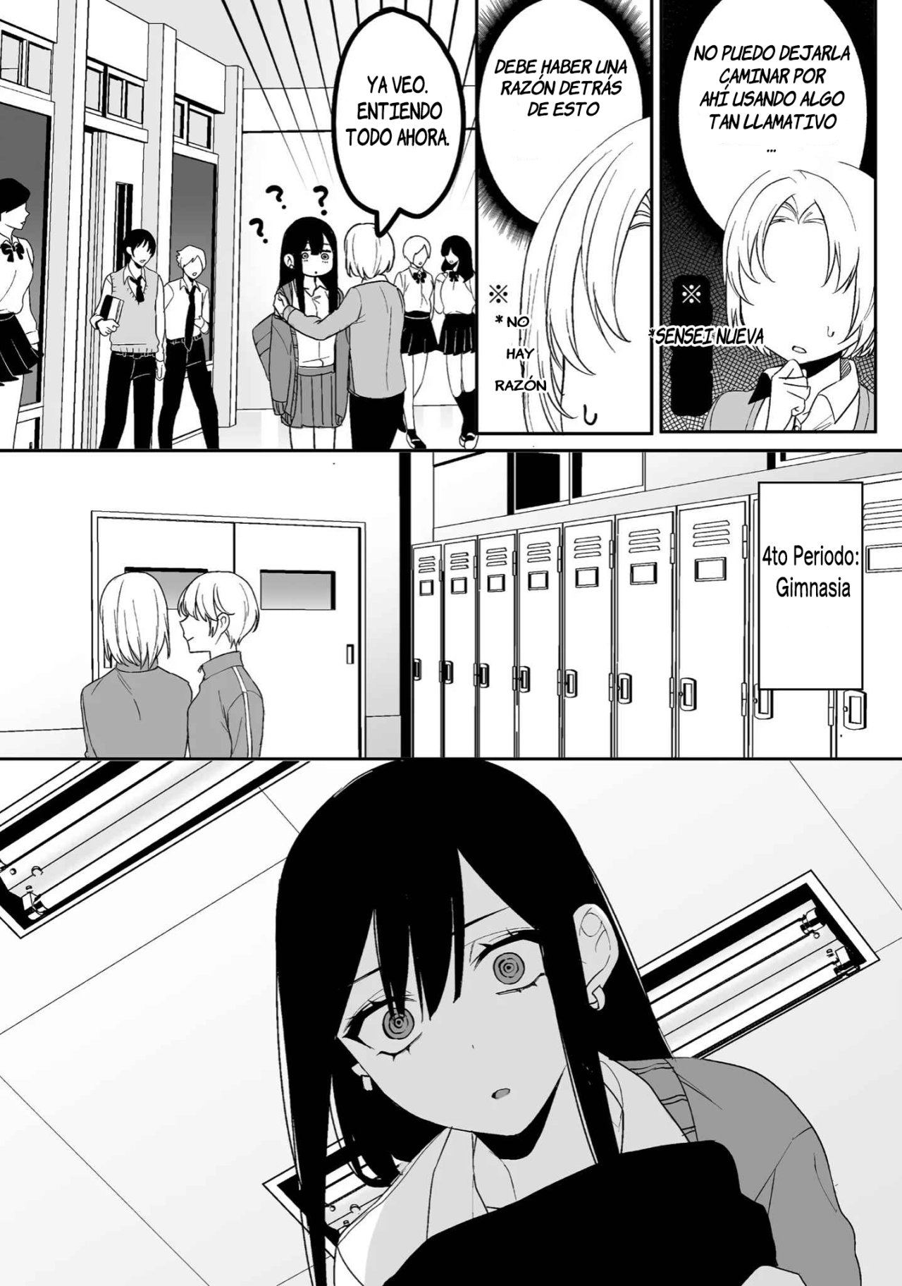 Esa chica es linda... ¿pero peligrosa? Capitulo 8: ¿Todo va sin contratiempos, Chihara-san? página 9