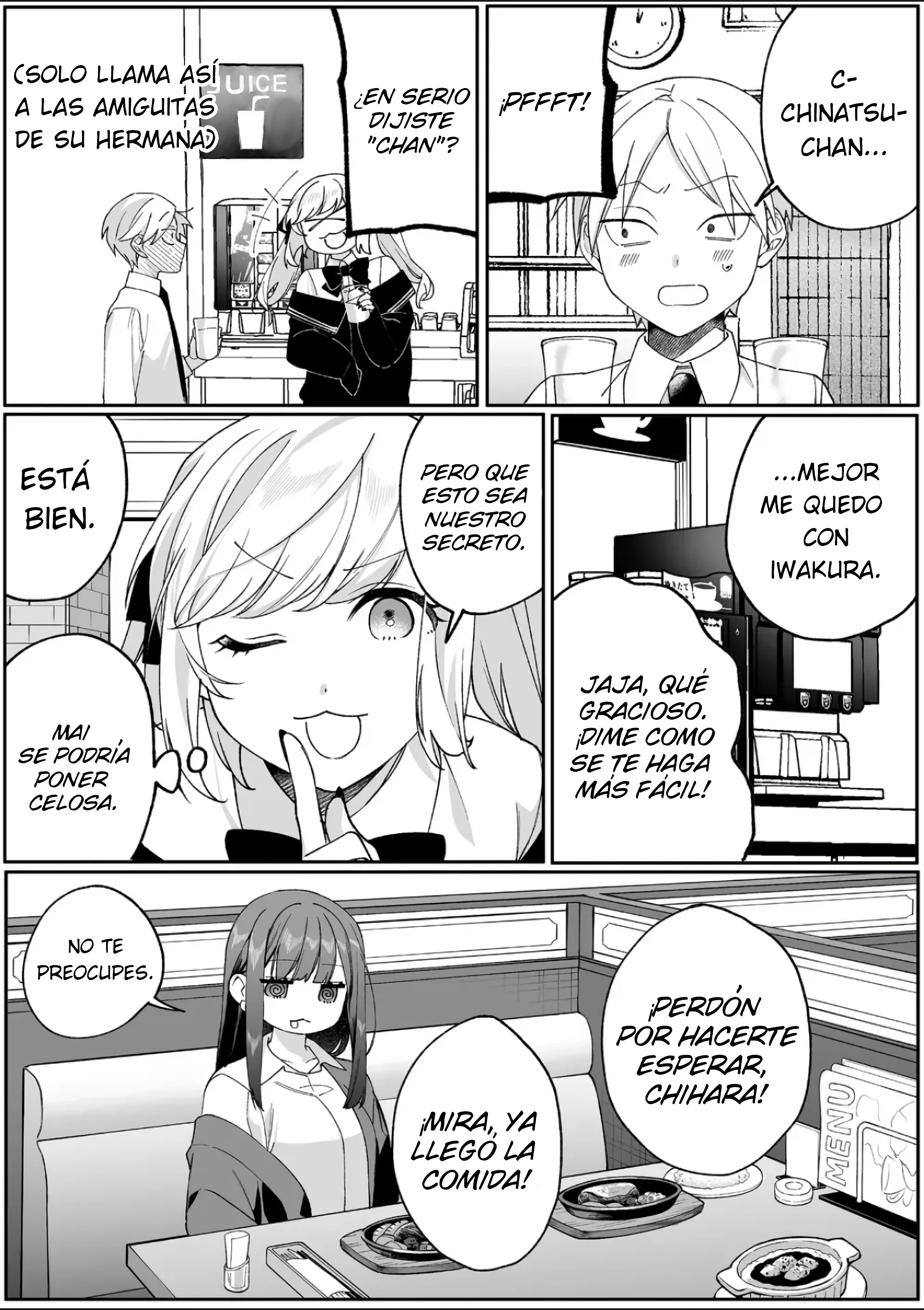 Esa chica es linda... ¿pero peligrosa? Capitulo 83 página 4