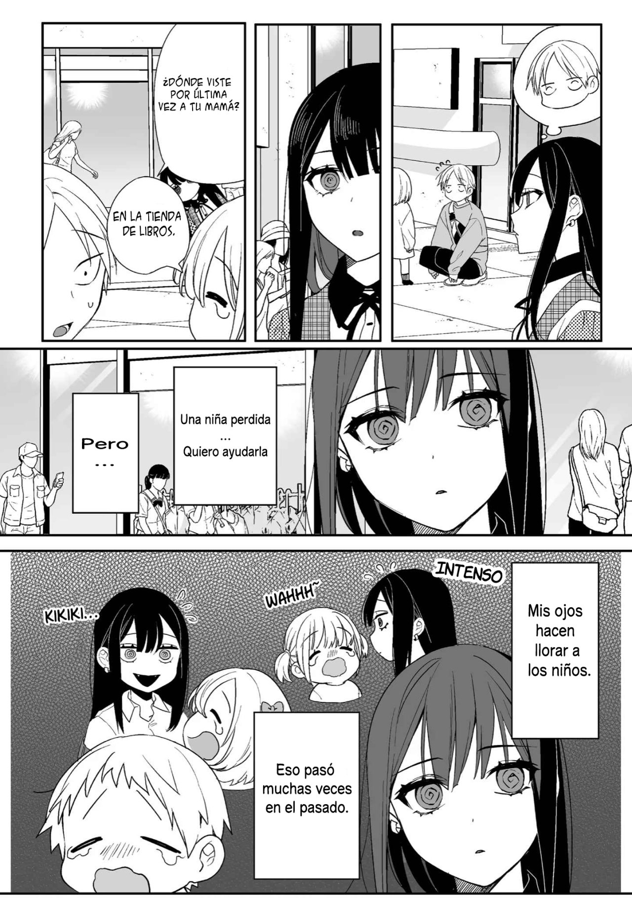 Esa chica es linda... ¿pero peligrosa? Capitulo 9: ¿Acabamos de pasar por el lado del otro, Chihara-san? página 12