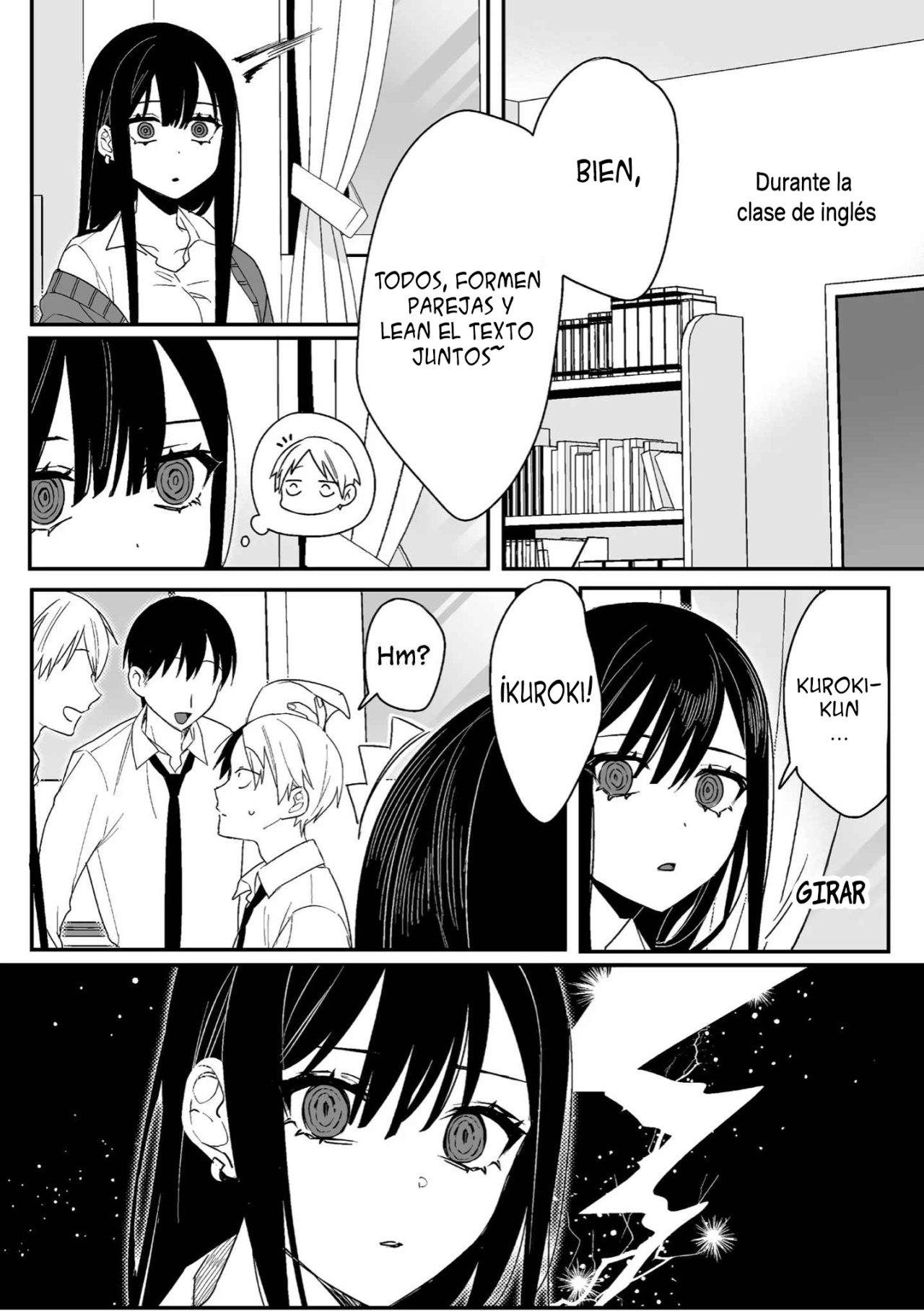 Esa chica es linda... ¿pero peligrosa? Capitulo 9: ¿Acabamos de pasar por el lado del otro, Chihara-san? página 5