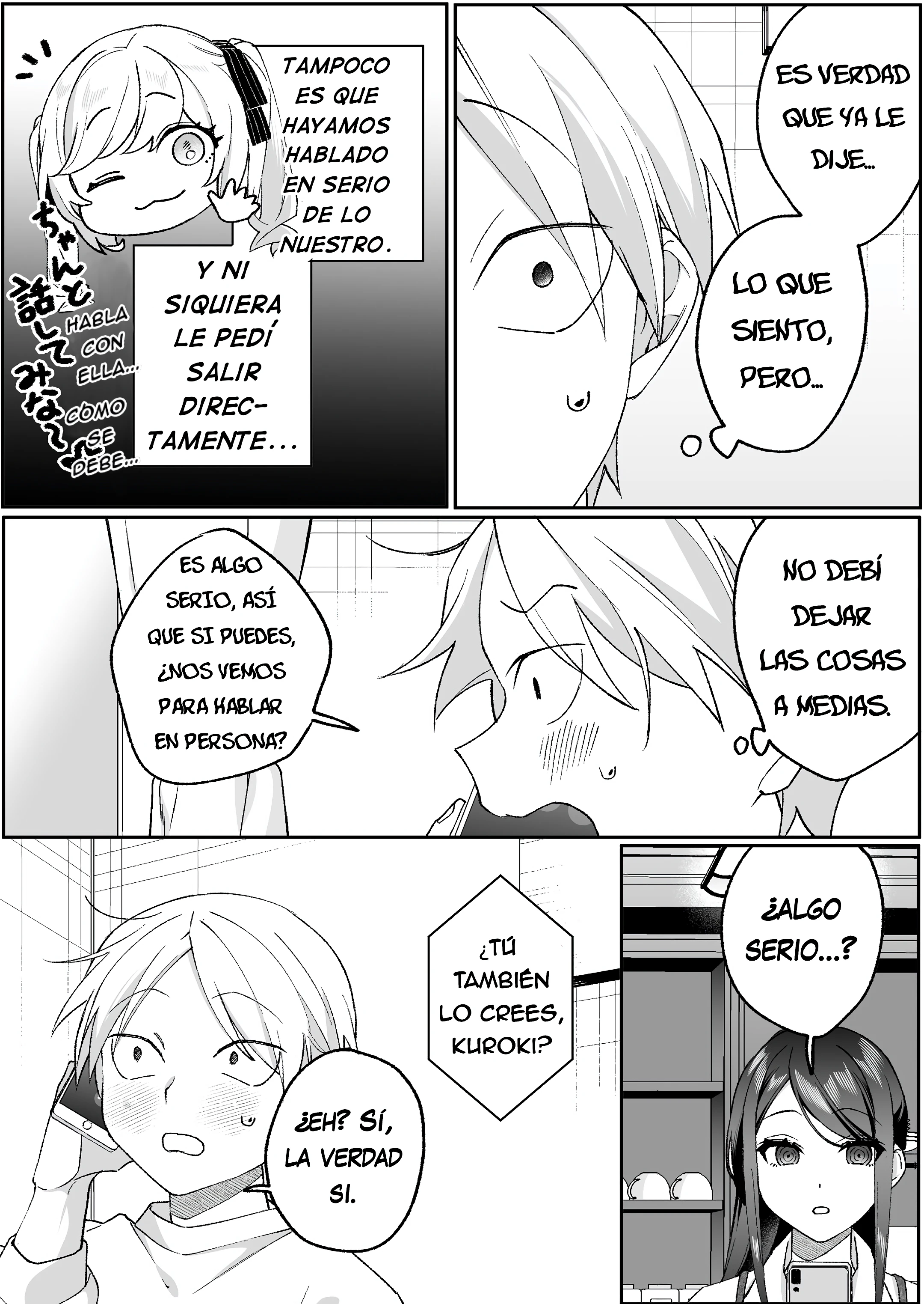 Esa chica es linda... ¿pero peligrosa? Capitulo 95 página 4
