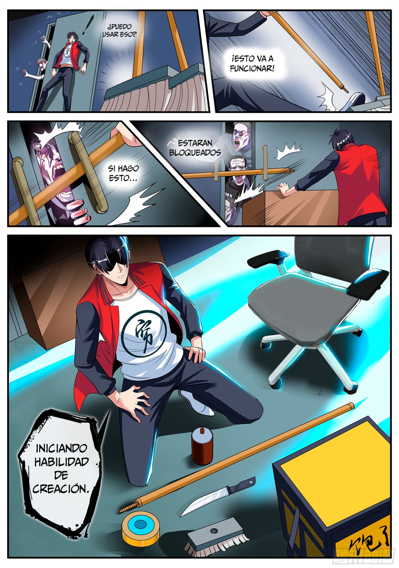 Tengo un refugio apocalíptico Capitulo 3 página 9