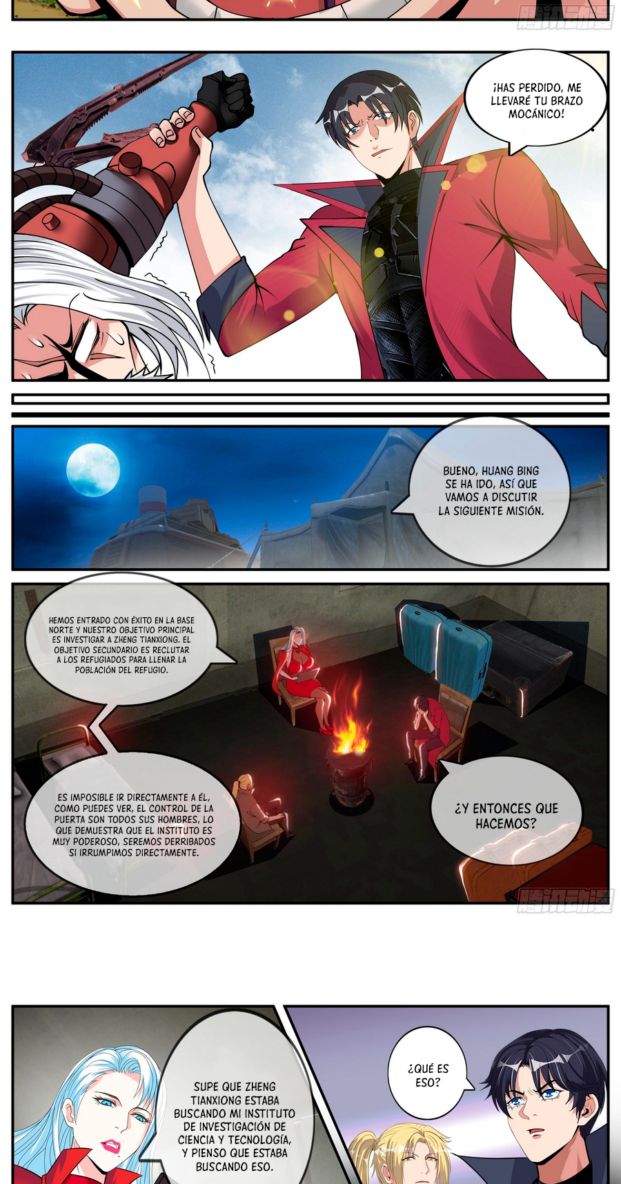 Tengo un refugio apocalíptico Capitulo 58 página 8