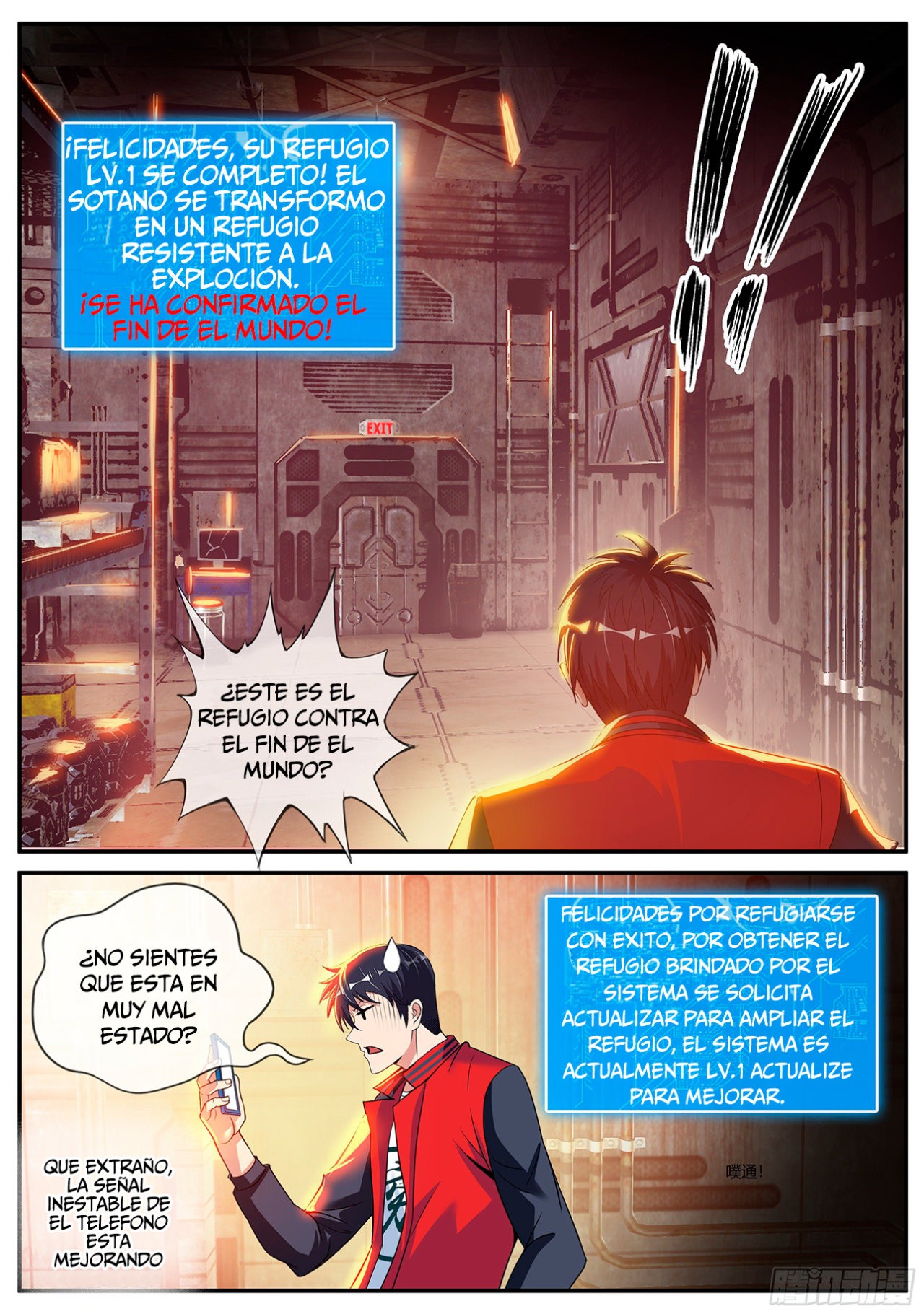 Tengo un refugio apocalíptico Capitulo 6 página 4