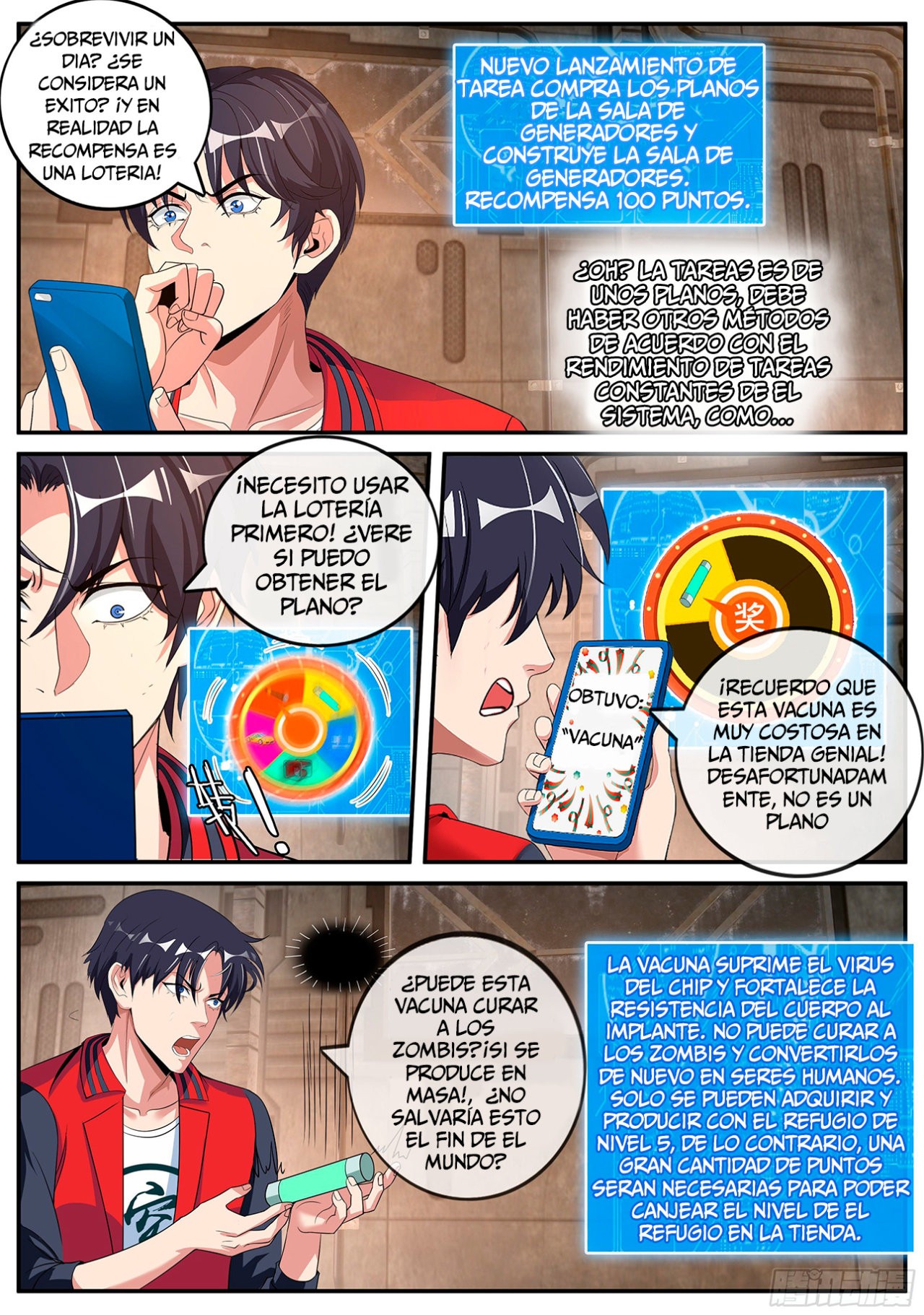 Tengo un refugio apocalíptico Capitulo 7 página 5