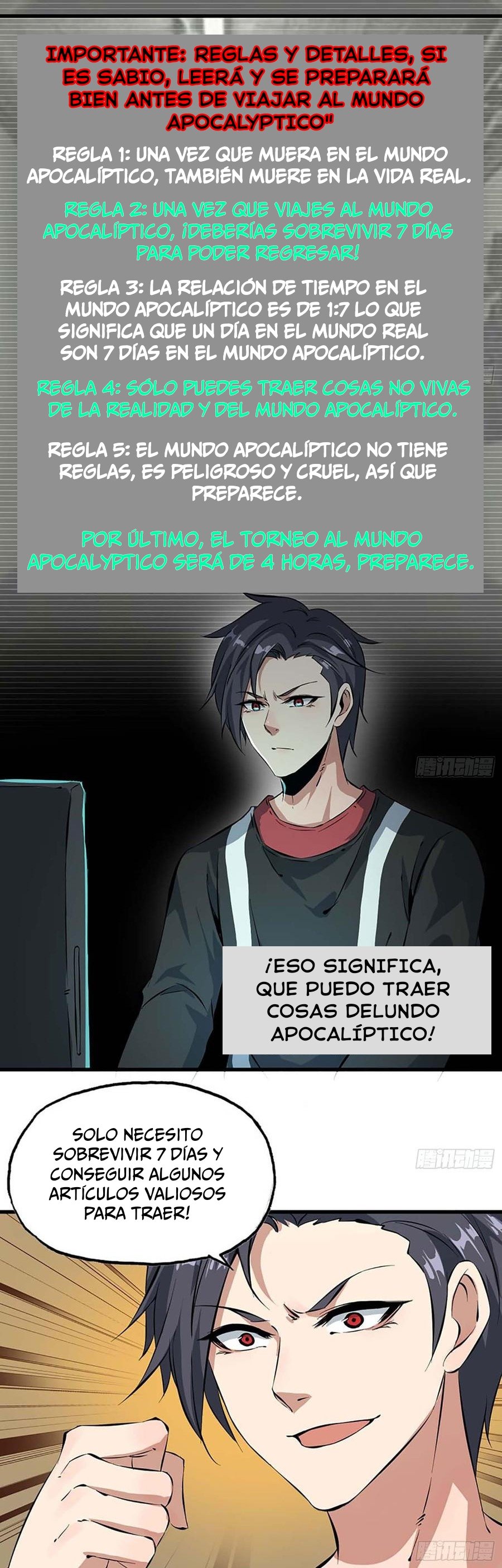 I Am Carrying Gold From The Post-Apocalyptic World Capitulo 1 página 13