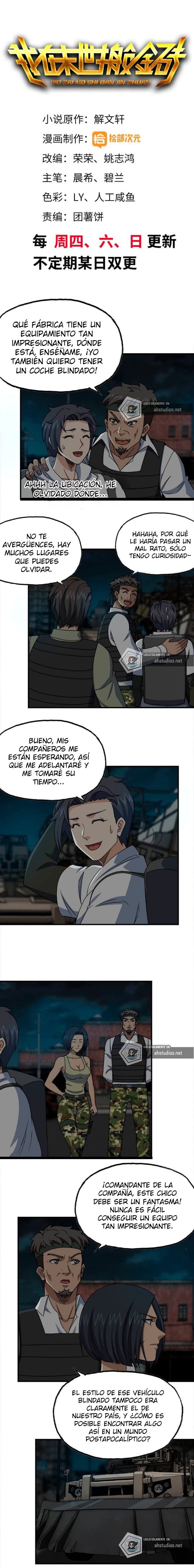 I Am Carrying Gold From The Post-Apocalyptic World Capitulo 121 página 2