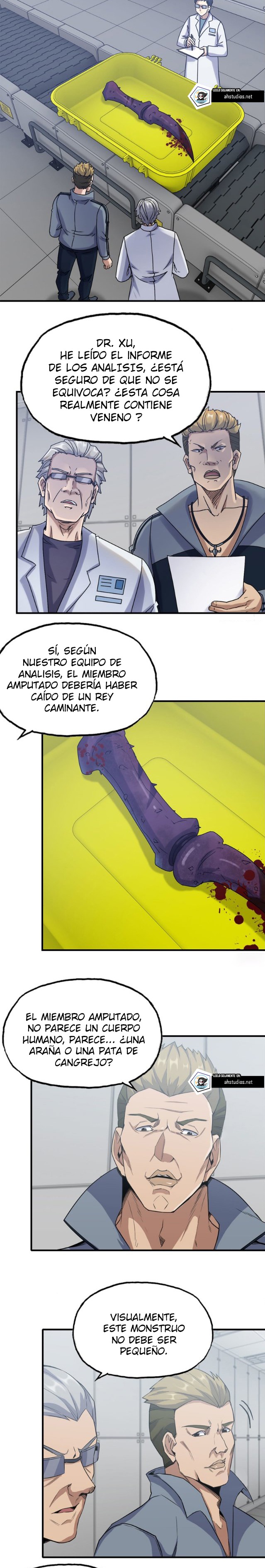 I Am Carrying Gold From The Post-Apocalyptic World Capitulo 172 página 3