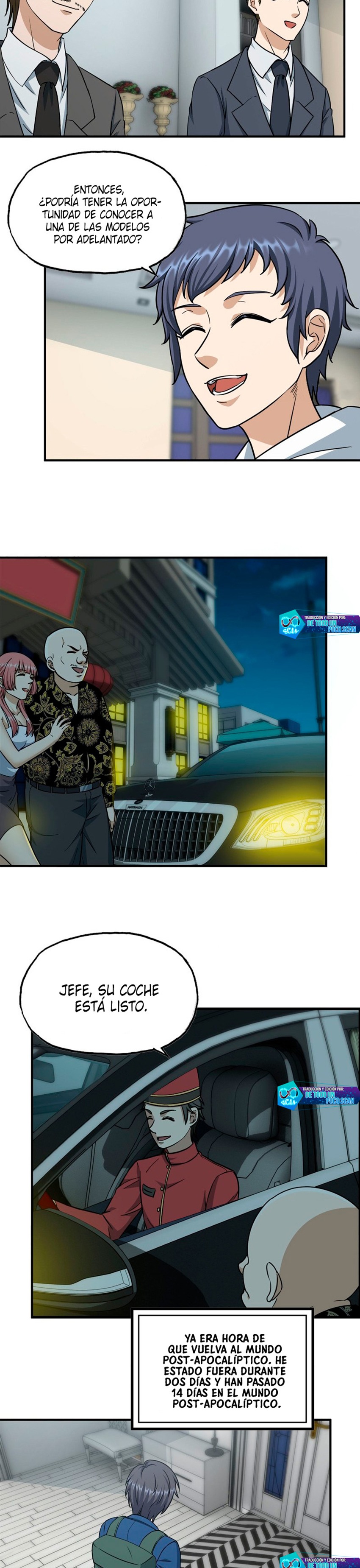 I Am Carrying Gold From The Post-Apocalyptic World Capitulo 242 página 8