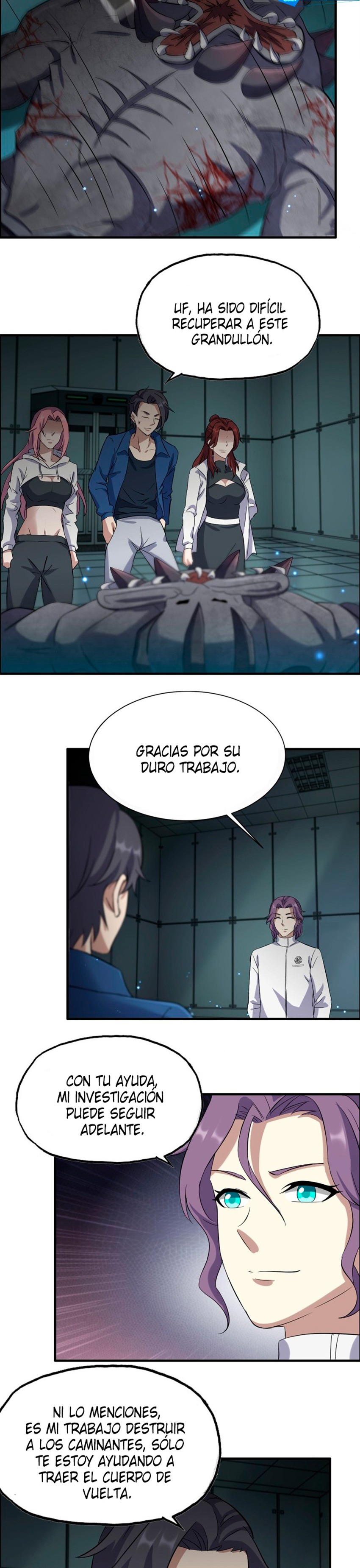 I Am Carrying Gold From The Post-Apocalyptic World Capitulo 246 página 3