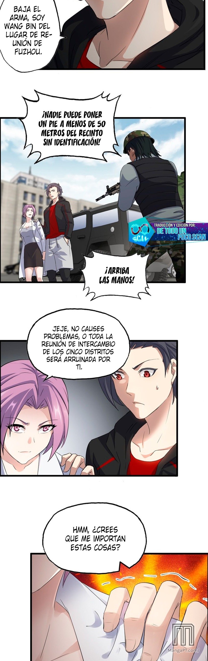 I Am Carrying Gold From The Post-Apocalyptic World Capitulo 356 página 4