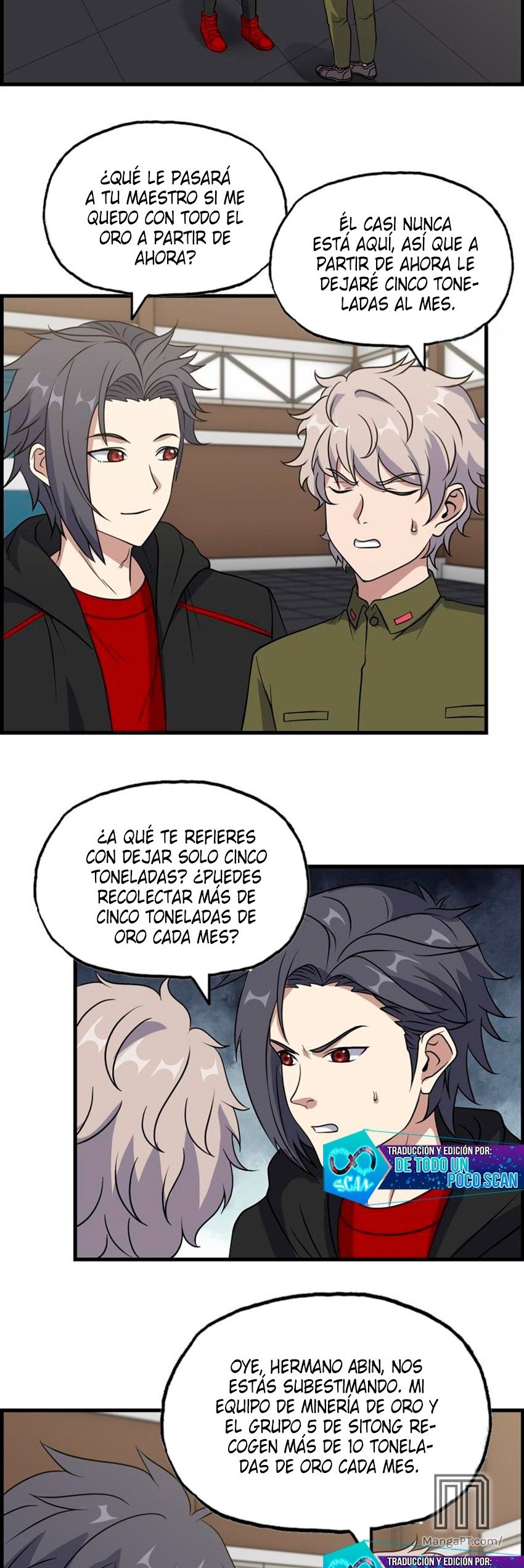 I Am Carrying Gold From The Post-Apocalyptic World Capitulo 391 página 10
