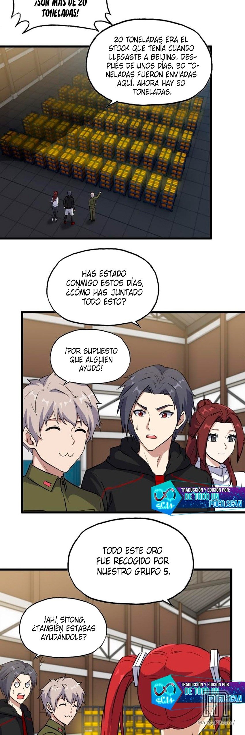 I Am Carrying Gold From The Post-Apocalyptic World Capitulo 391 página 3