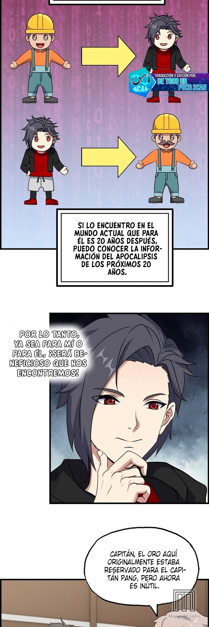 I Am Carrying Gold From The Post-Apocalyptic World Capitulo 391 página 8
