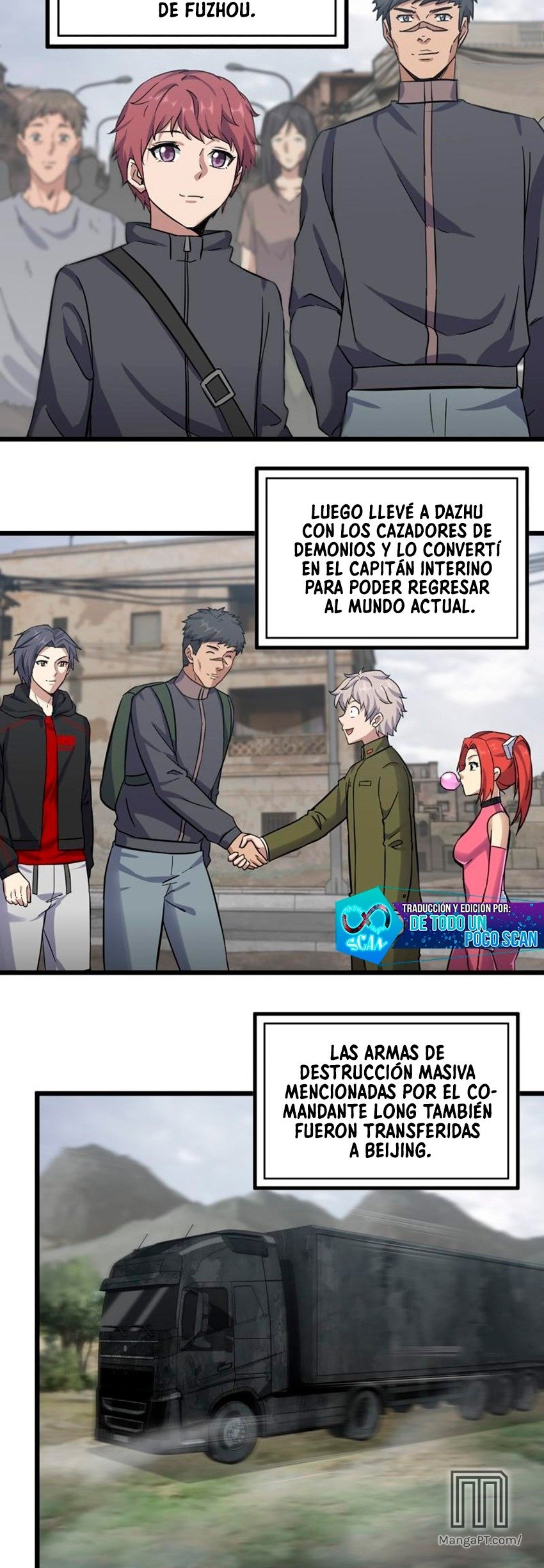 I Am Carrying Gold From The Post-Apocalyptic World Capitulo 395 página 4