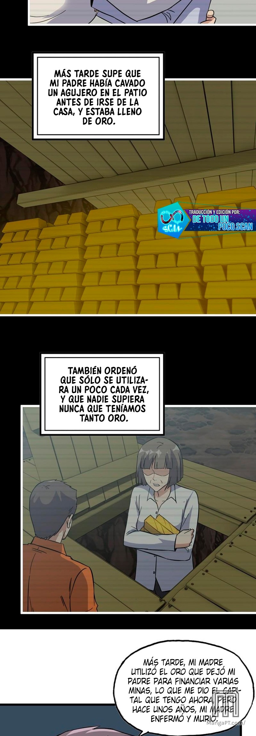 I Am Carrying Gold From The Post-Apocalyptic World Capitulo 406 página 10