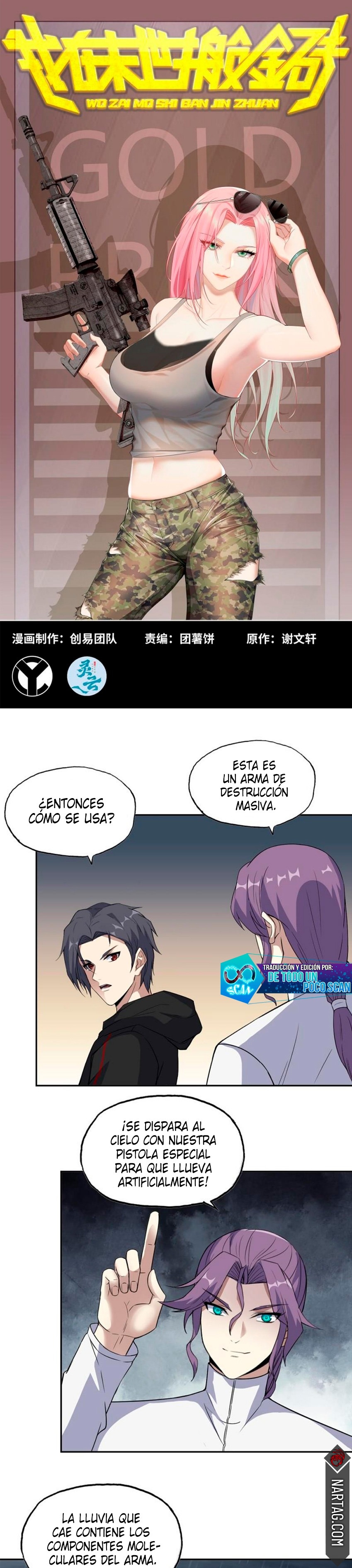 I Am Carrying Gold From The Post-Apocalyptic World Capitulo 452 página 2