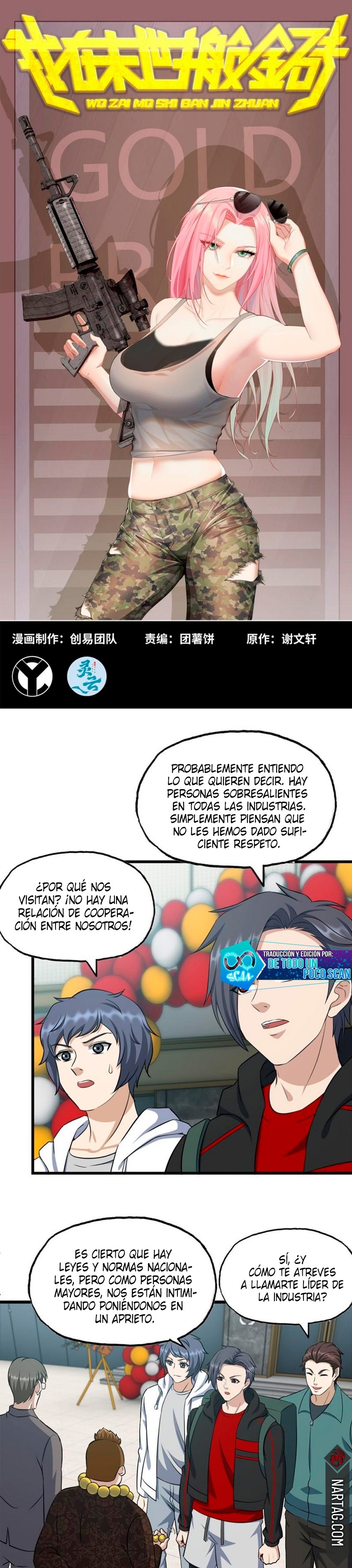 I Am Carrying Gold From The Post-Apocalyptic World Capitulo 457 página 2