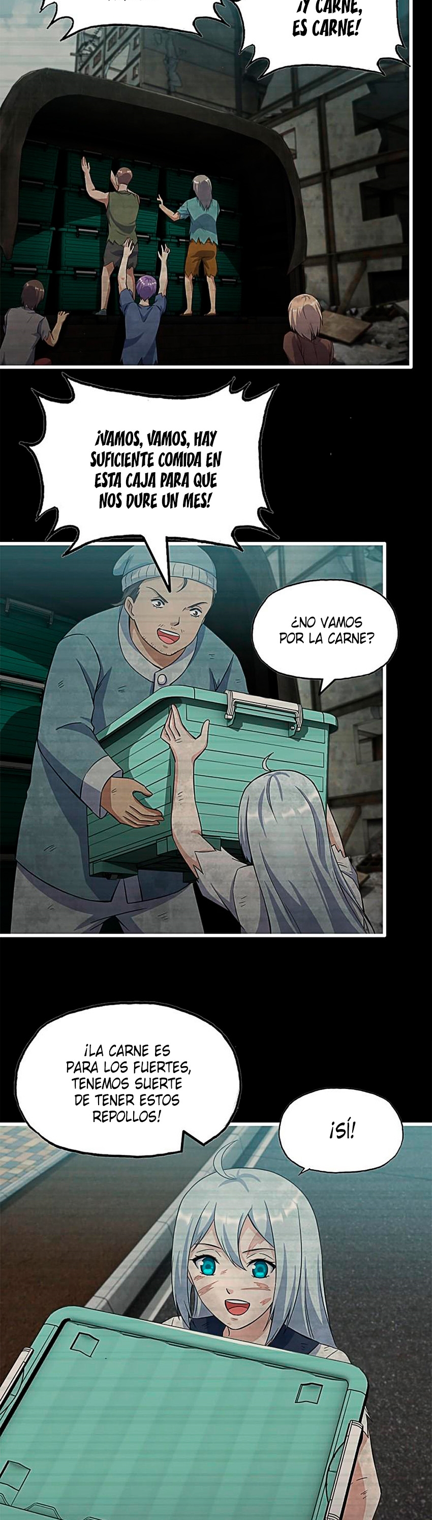 I Am Carrying Gold From The Post-Apocalyptic World Capitulo 502 página 3