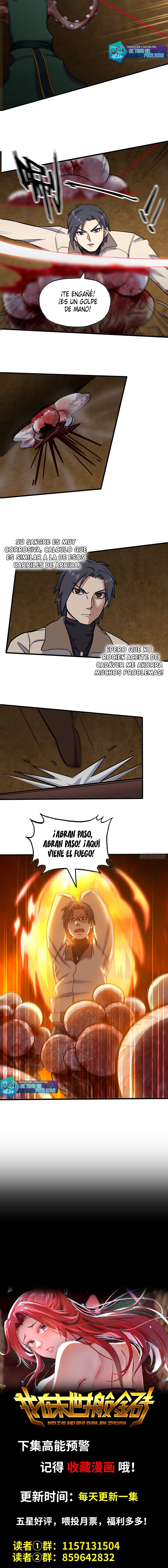 I Am Carrying Gold From The Post-Apocalyptic World Capitulo 630 página 5