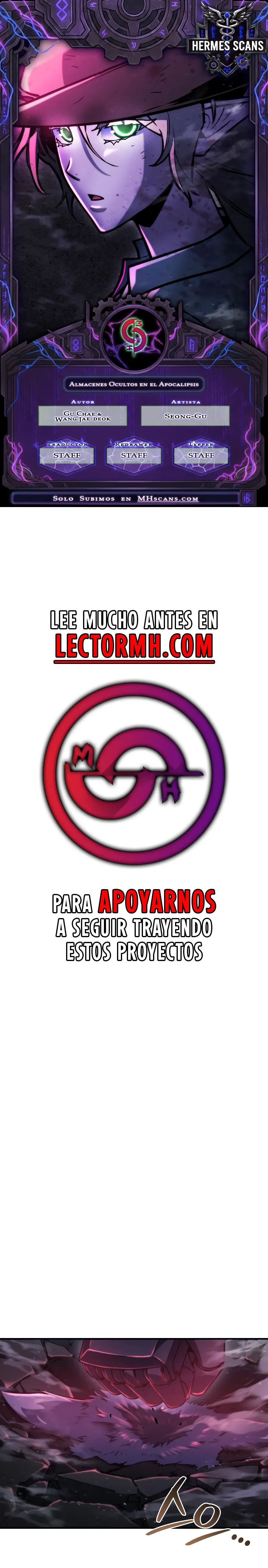 Oculto el centro de logística en el apocalipsis Capitulo 72 página 2