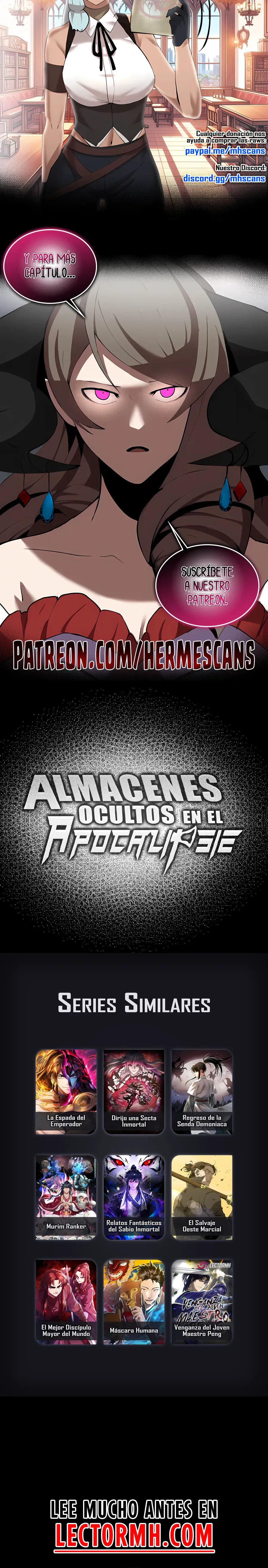 Oculto el centro de logística en el apocalipsis Capitulo 72 página 37