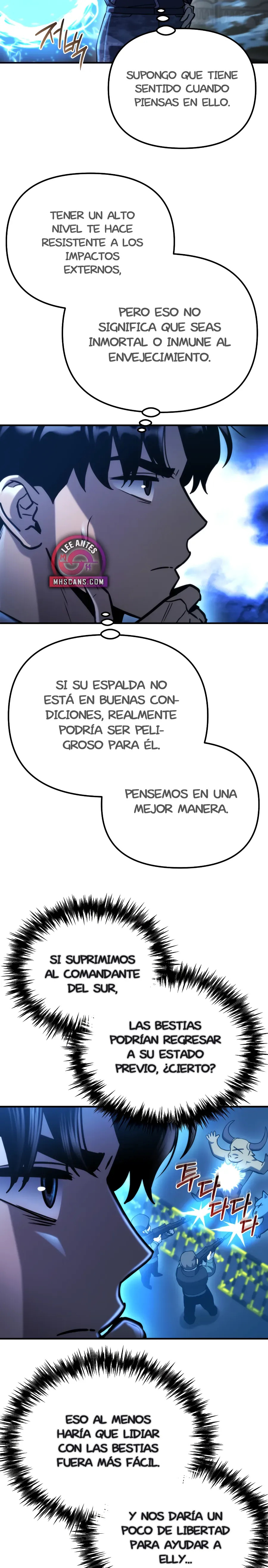 Oculto el centro de logística en el apocalipsis Capitulo 73 página 18