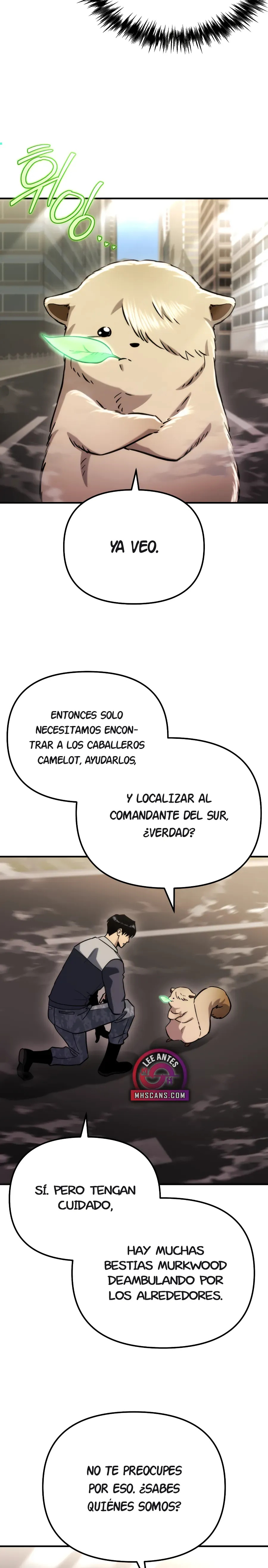 Oculto el centro de logística en el apocalipsis Capitulo 73 página 19