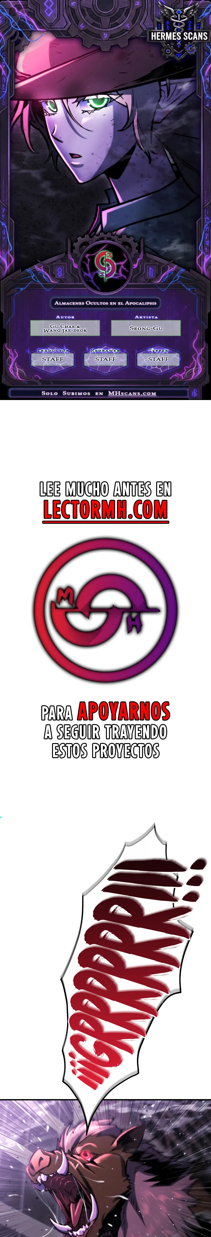 Oculto el centro de logística en el apocalipsis Capitulo 73 página 2