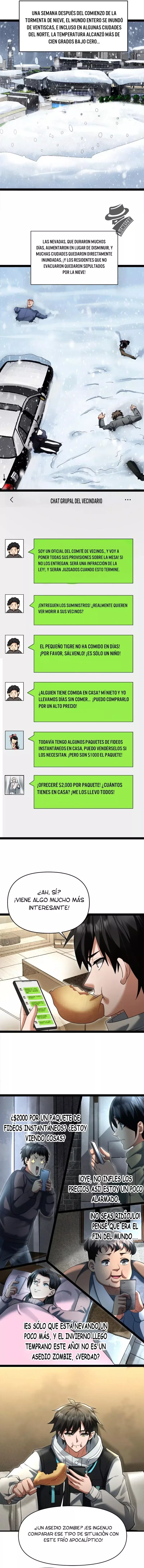 Periodo Glaciar: Construí un Refugio Apocalíptico Capitulo 19 página 2