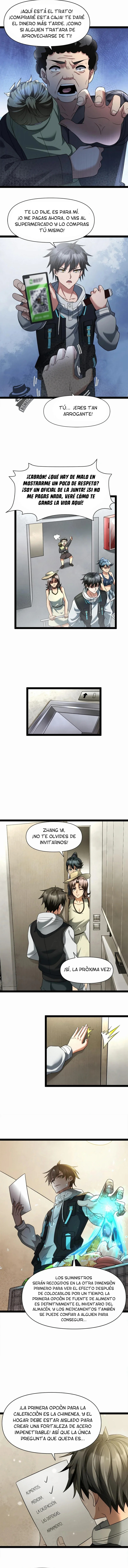Periodo Glaciar: Construí un Refugio Apocalíptico Capitulo 2 página 3