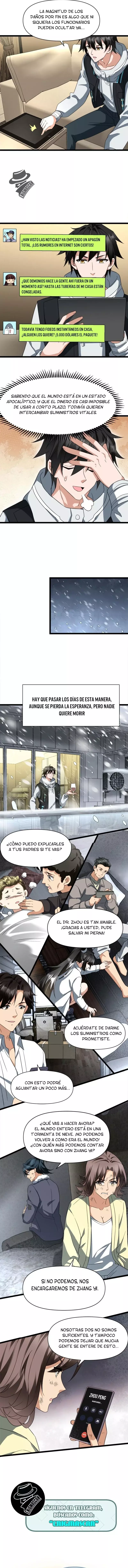 Periodo Glaciar: Construí un Refugio Apocalíptico Capitulo 20 página 3