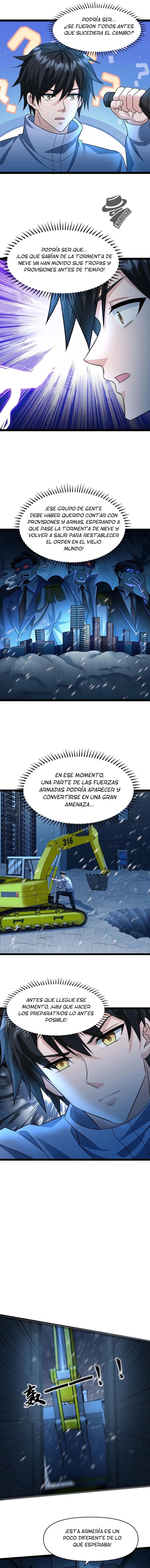 Periodo Glaciar: Construí un Refugio Apocalíptico Capitulo 58 página 2