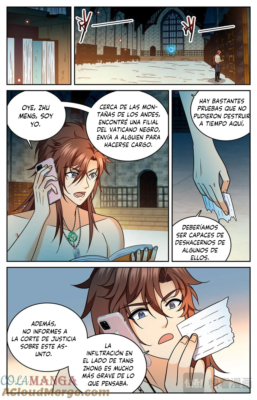 Versatile Mage Capitulo 1175 página 9