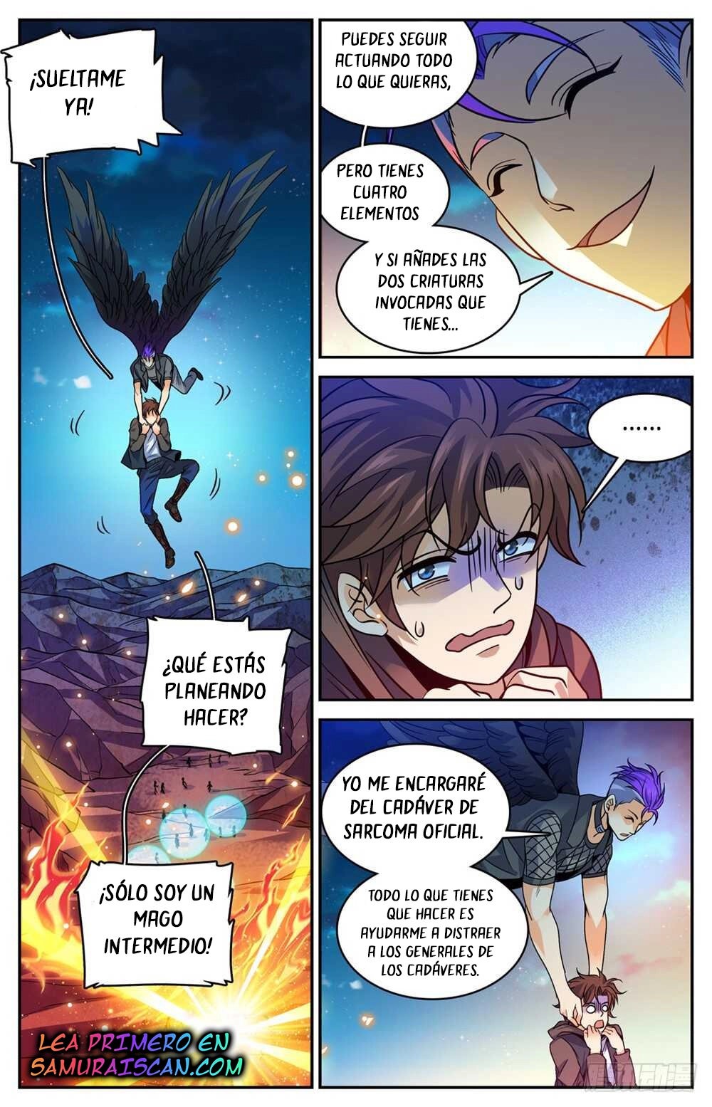 Versatile Mage Capitulo 396 página 9