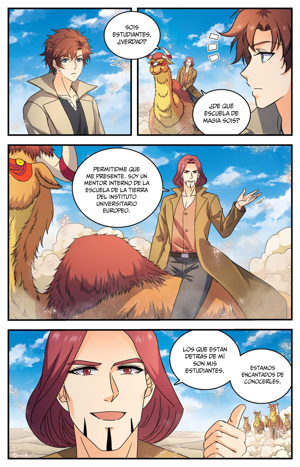 Versatile Mage Capitulo 914 página 10