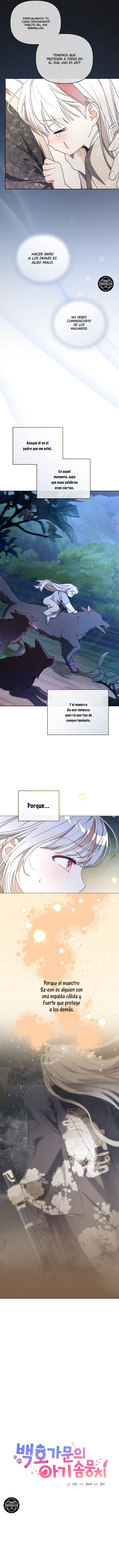La Bebé Bola De Algodón De La Familia Del Tigre Blanco Capitulo 23 página 3