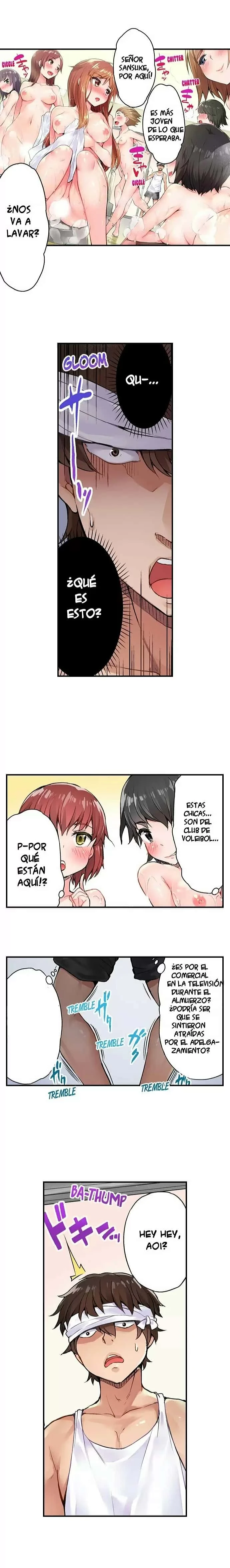 El Tradicional Trabajo de Lavar El Cuerpo Femenino Capitulo 1 página 8