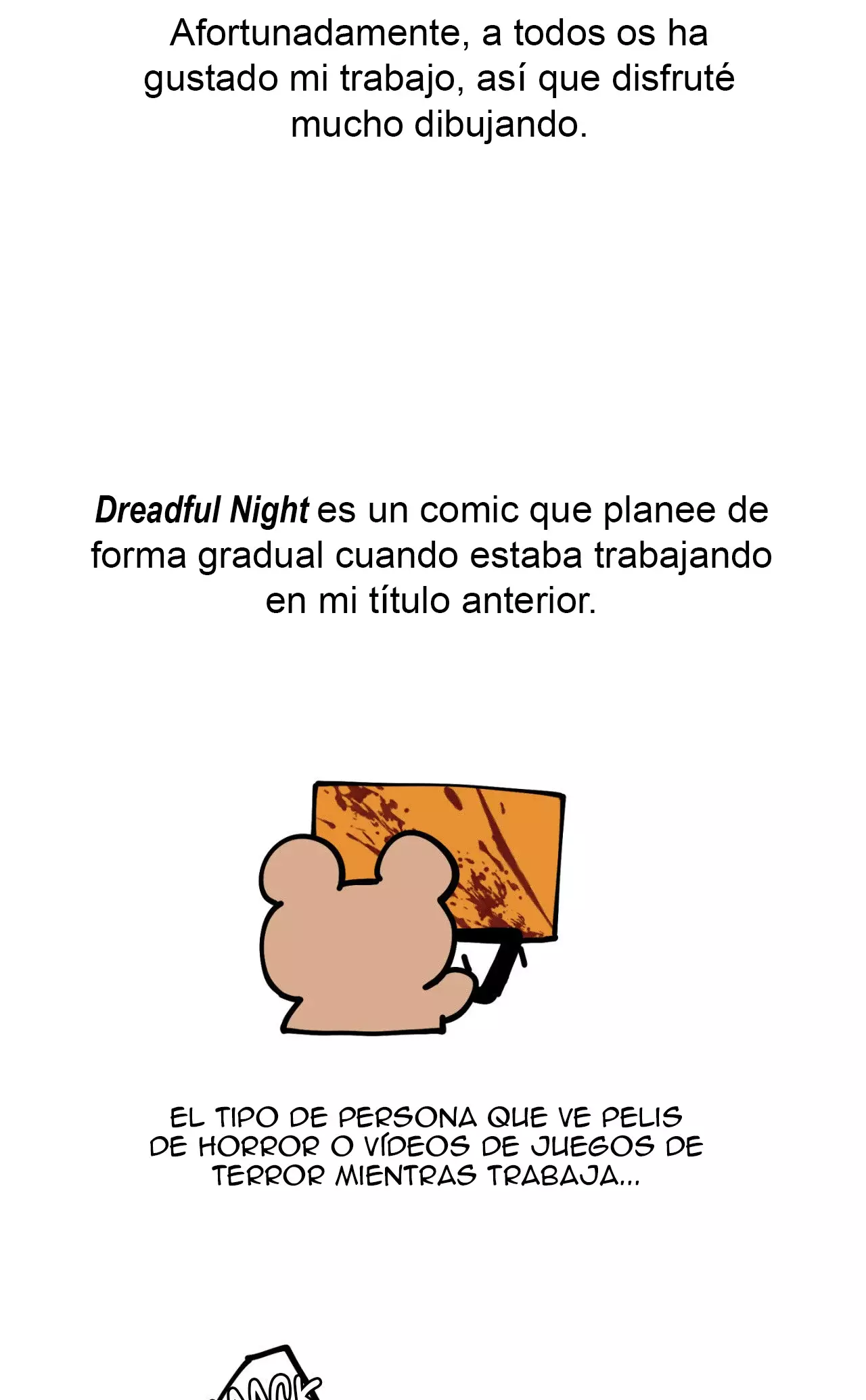 Dreadful Night Capitulo 30.5: Nota del Autor página 2