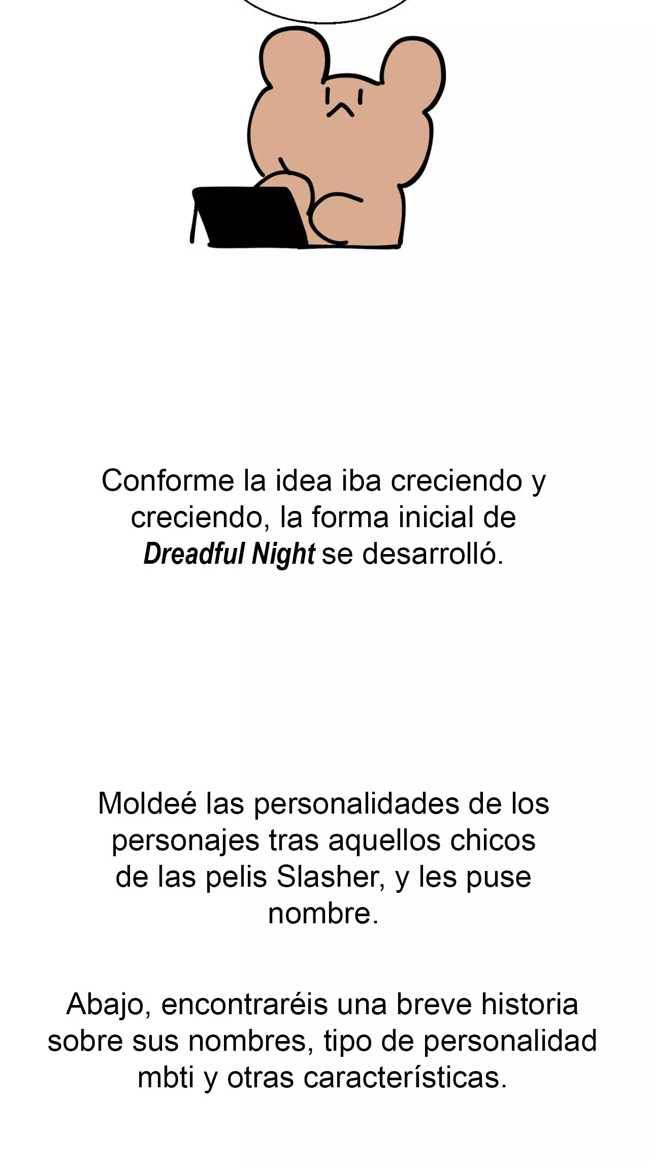 Dreadful Night Capitulo 30.5: Nota del Autor página 4