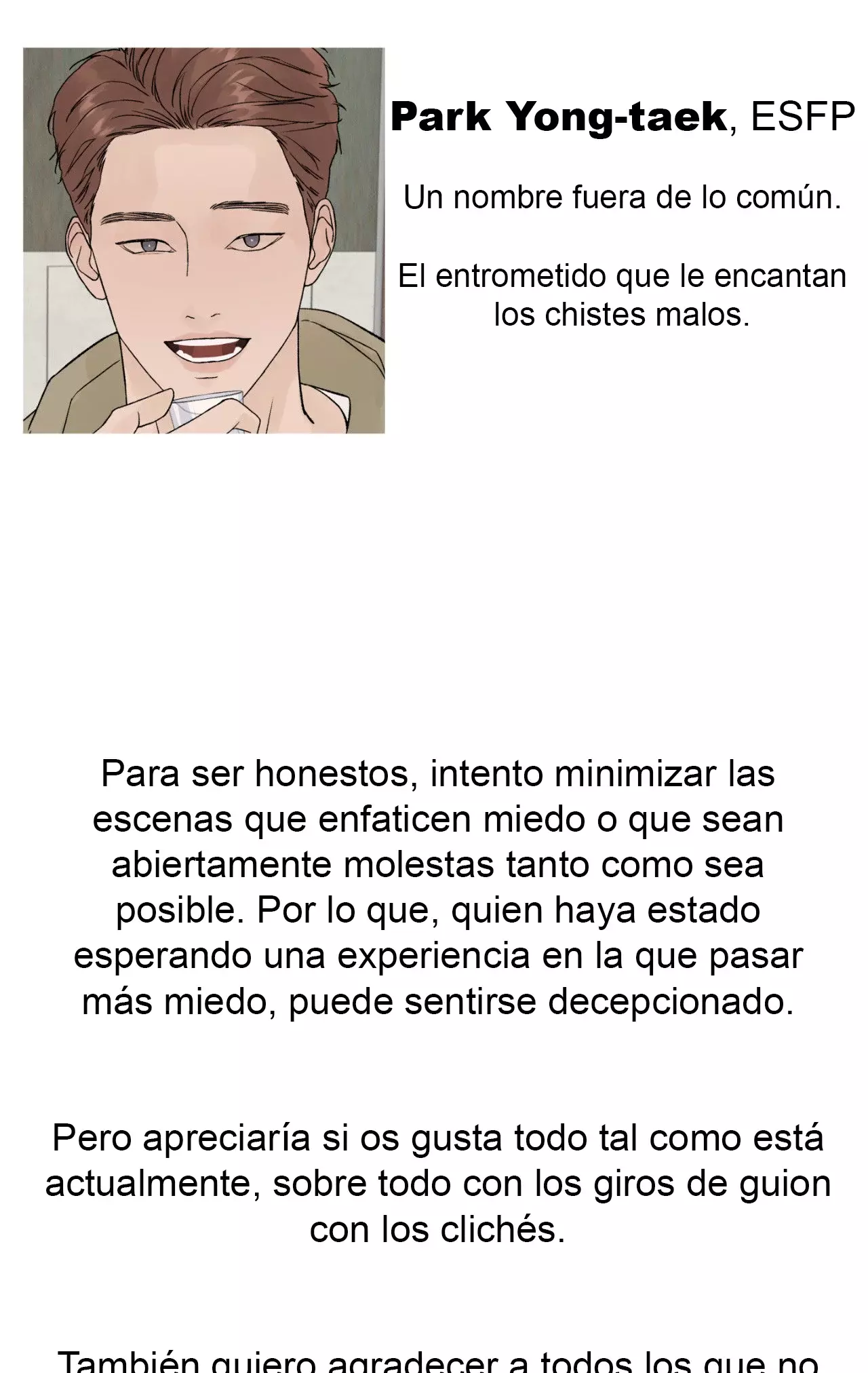 Dreadful Night Capitulo 30.5: Nota del Autor página 7