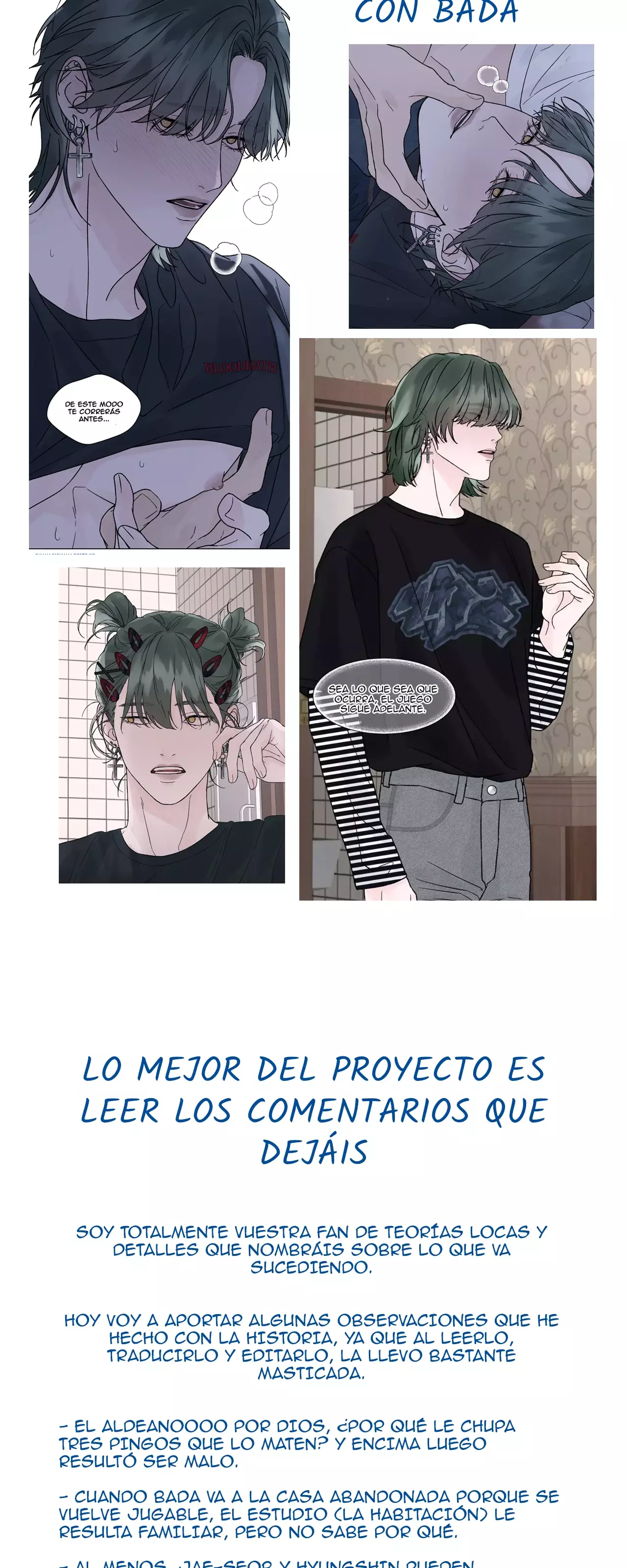 Dreadful Night Capitulo 30.6: Notas del Scan página 2