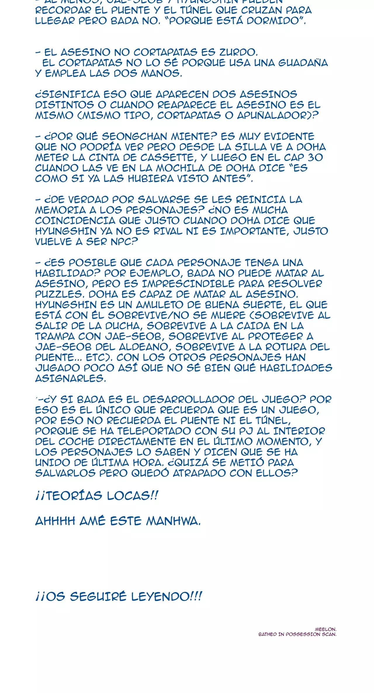 Dreadful Night Capitulo 30.6: Notas del Scan página 3