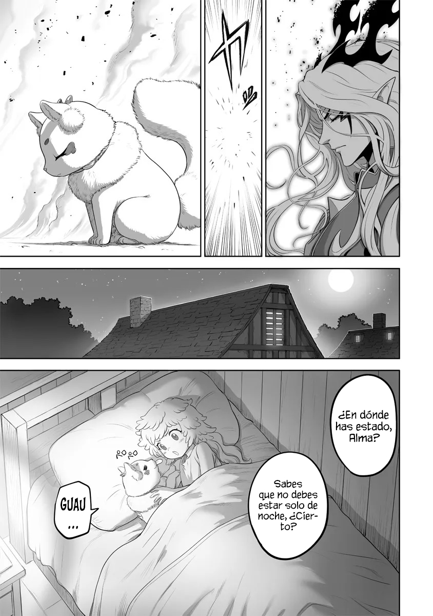 Kono Inu to Kitara Mago no Koto shika Kangaeteinai ~Kensei Maou no Yarinokoshi~ Capitulo 1 página 44