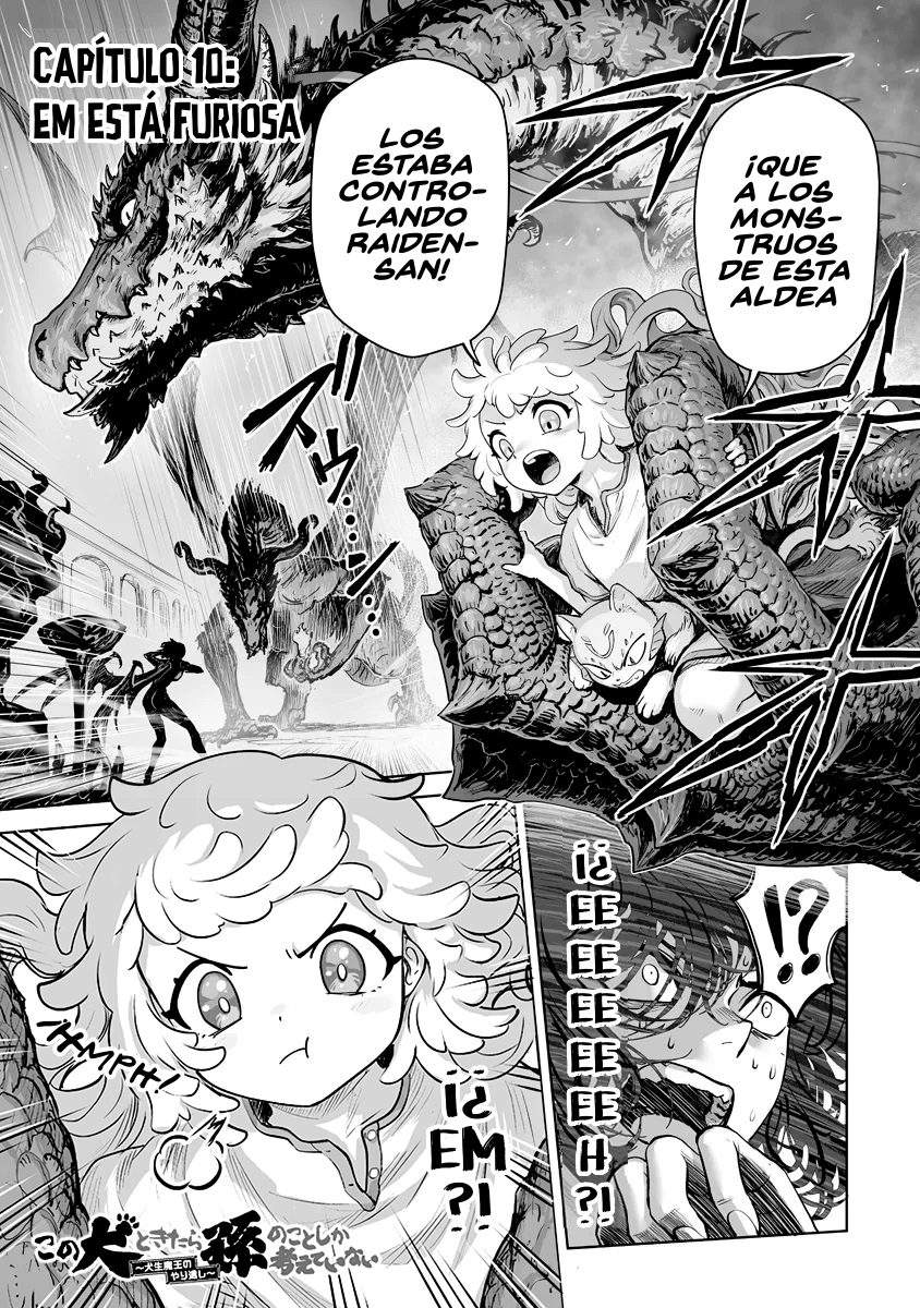 Kono Inu to Kitara Mago no Koto shika Kangaeteinai ~Kensei Maou no Yarinokoshi~ Capitulo 10 página 4
