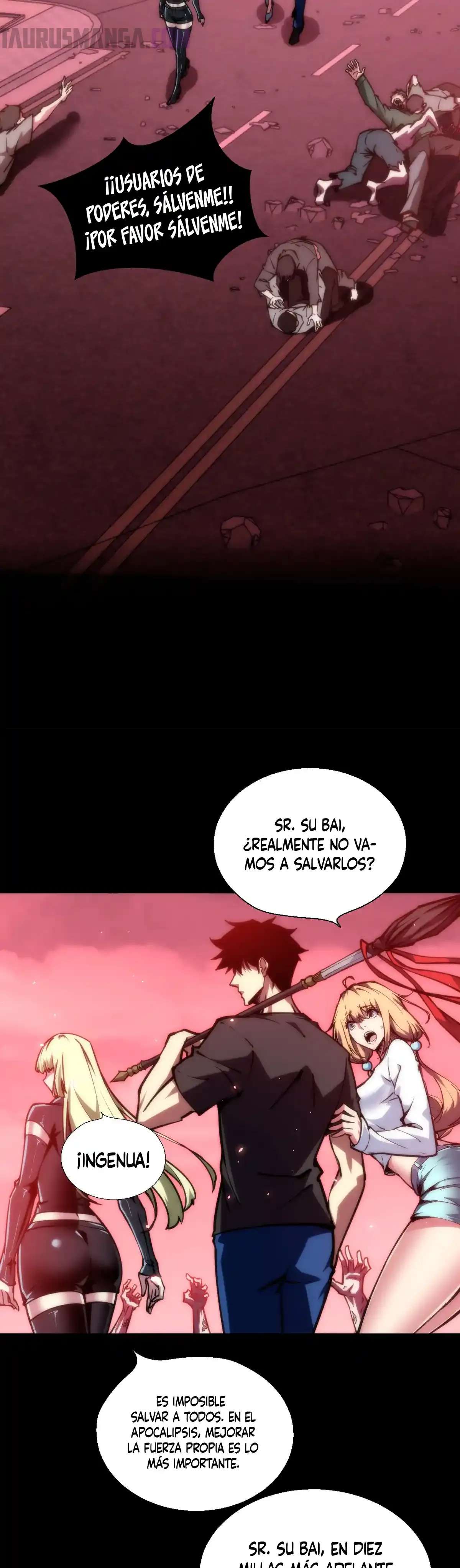  Apocalipsis: El Estandarte del Rey Humano inclina a todas las discípulas Capitulo 18 página 21