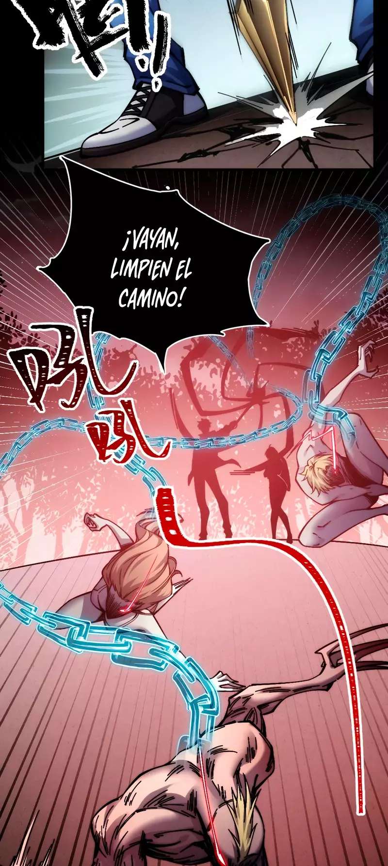  Apocalipsis: El Estandarte del Rey Humano inclina a todas las discípulas Capitulo 4 página 37